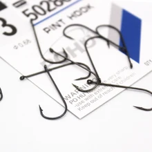 50 шт./упак. бронзовых морских рыболовных крючков Пинта крюк с глазами 50286 морской крюк из нержавеющей стали, белые; большие размеры удлиненные хвостовик руководство