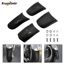 Nuoxintr Black Universal Motorcycle Front Rear Fender Splash Extension Pad Mudguard for KTM Kawasaki Honda Harley BMW Parts Nuoxintr Black Universal Motorcycle Front Rear Fender Splash Extension Pad Mudguard for KTM Kawasaki Honda Harley BMW Parts