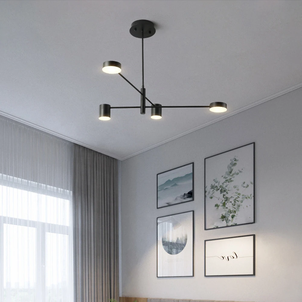 Современный светодиодный потолочный светильник в скандинавском стиле, подвесные светильники для гостиной, ресторана, спальни, люстра, освещение Lampadari Home