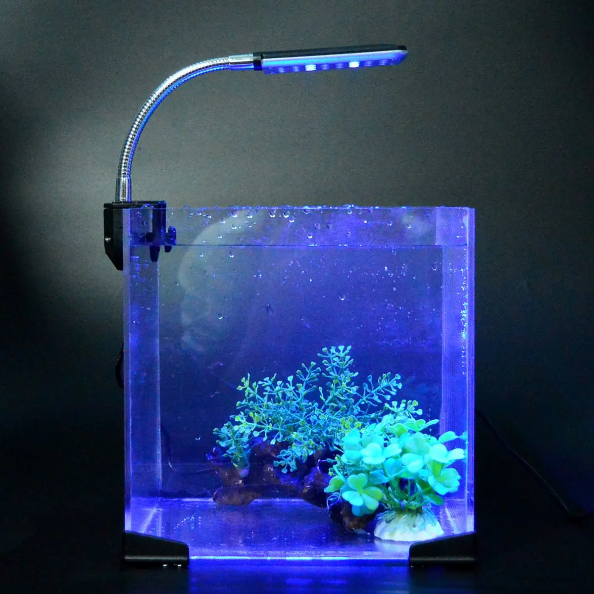 LED Aquarium Fish Tank Clip On Flexible 24 LED Light