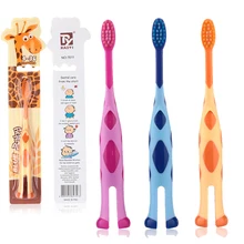 3 шт./компл. ультра зубная щетка с мягкой щетиной для детей с мультяшным изображением "Улыбка" антибактериальные зубные щетки для ухода за полостью рта в случайном порядке