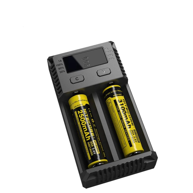 Новинка зарядное устройство NITECORE i2 Intelli умное для литий-ионных/IMR Nicd
