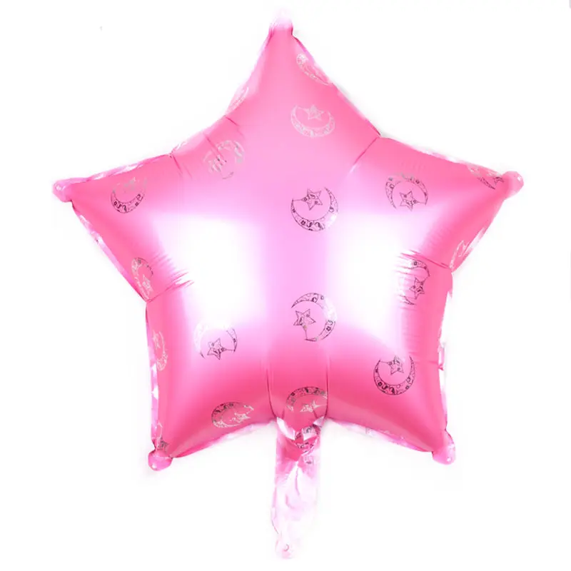 

TSZWJ W-033 New heart-shaped five-pointed star aluminum balloon wedding party decoration balloon wholesale high quality