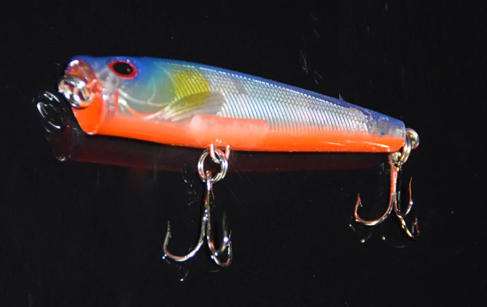 Popper Wobblers Fishing Lures Wobbler Lure Artificial Bait Peche For Fish Tackle With Hooks Sea 3D Eyes  Bait Crankbait Poper (5)