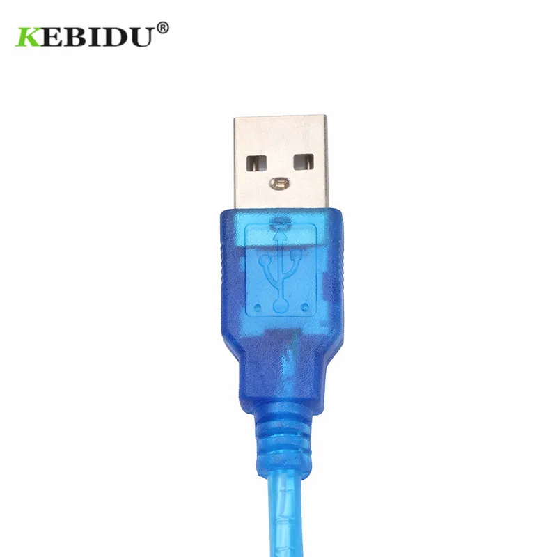 Kebidu джойстик USB двойной плеер конвертер Кабель-адаптер для PS2 геймпад двойной Playstation 2 PC USB игровой контроллер