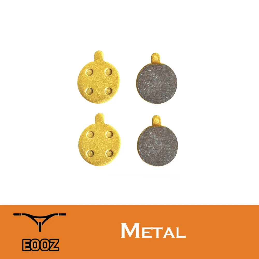 Eooz 2 Pairs Metal Bicycle Metallic Disc Brake Pads For Alhonga Sng
