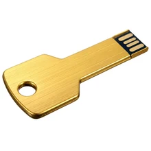 10 pcs USB 2.0 16GB Metal Memoire Flash Drive Stick WIN 7/10 PC Gold