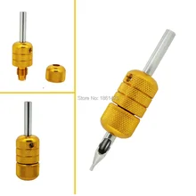 2 шт./партия алюминиевый нескользящий держатель для инструментов для нанесения татуировки. Аксессуары фиксирующая ручка с винтом 25 мм