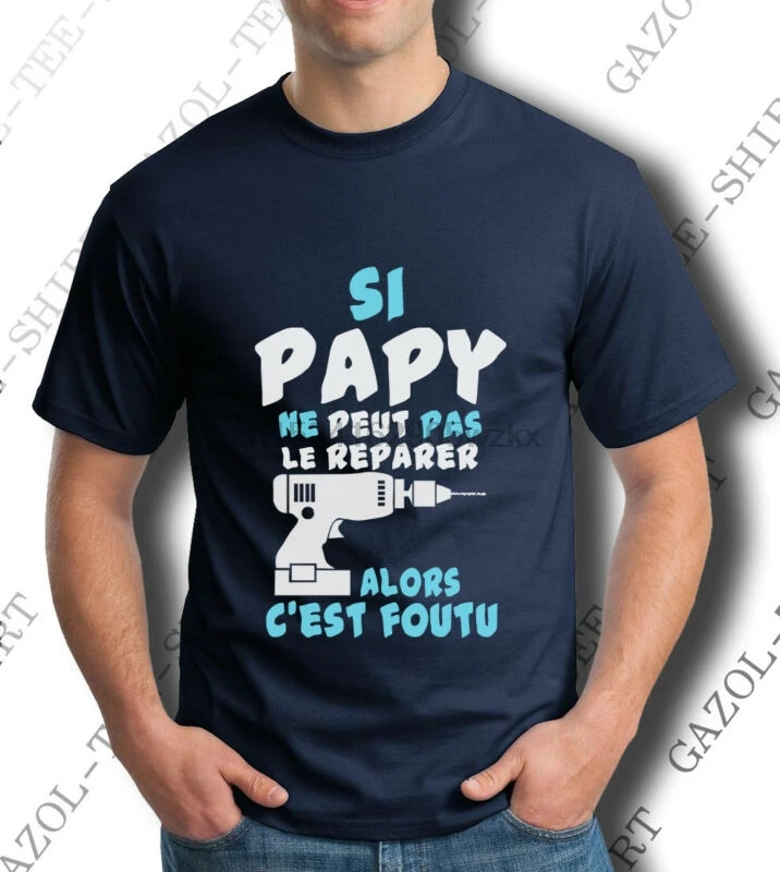 Si papy ne peut pas le reparer alors cɾst futu. Bonne fete papy! | Мужская одежда