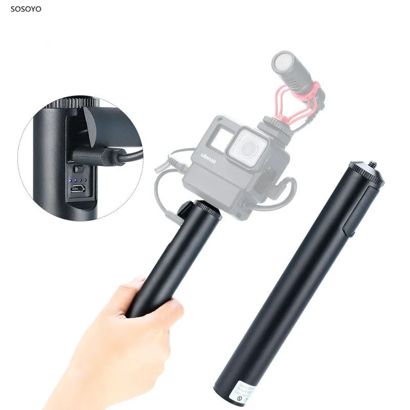 

5200mAh Handheld Battery Power Hand Grip Charge Extension handgrip For GoPro Hero 7 6 5 SJCAM DJI Osmo Pocket Accessories