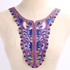 1 Pc Purple Embroidery Neckline Collar Venise Lace Flowers Neckline Applique Trim, Lace Fabric Sewing Supplies ► Photo 3/6