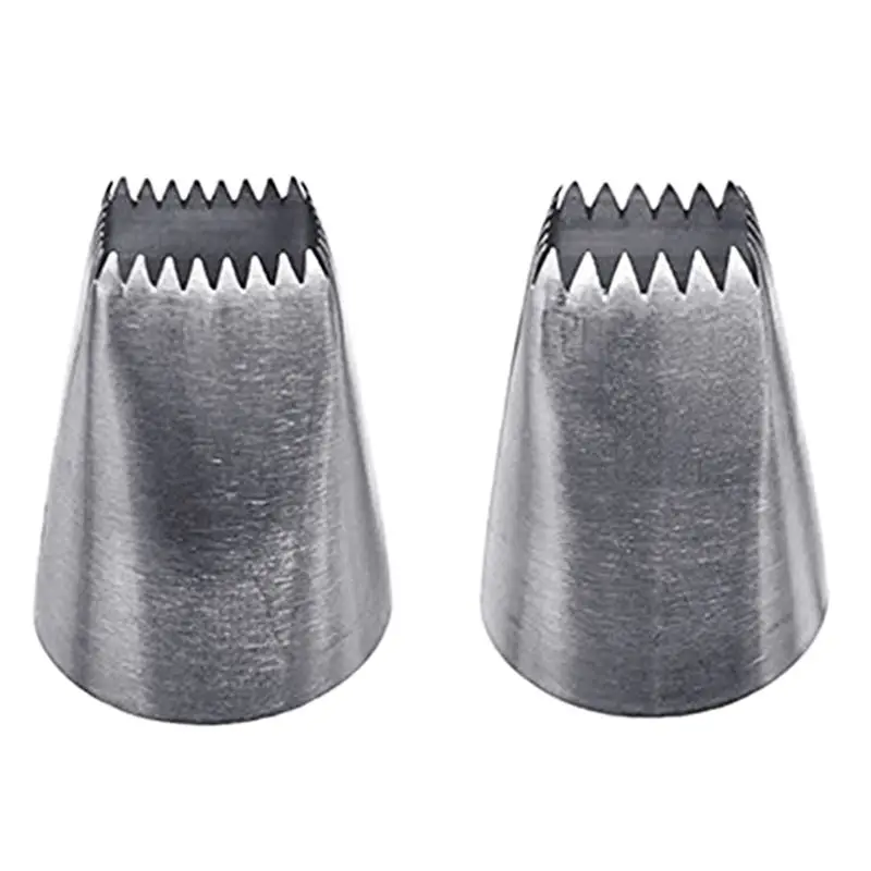 

Square Stainless Steel Cake Icing Piping Decorator Dessert Cream Mold Shaping Baking Pastry Tools