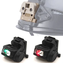 Modular Personal Lighting System(MPLS) Outdoor hunting lights Helmet mounted tactics Headlamp Red Green IR 3 LED Helmet Light