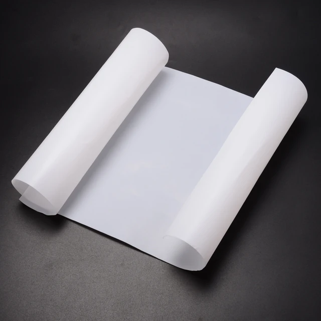 500*250mm Weiß PTFE Film Hohe Festigkeit 0,3mm Dicke PTFE Blatt für  Formpressen - AliExpress