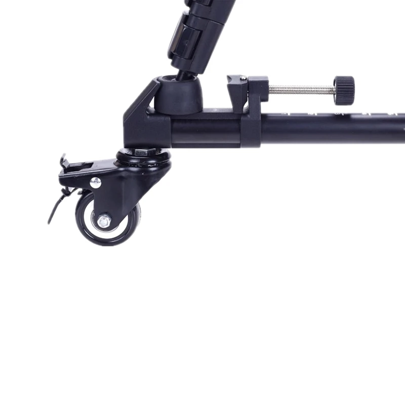 YUNTENG-900-Professional-Folding-Tripod-Dolly-For-Video-Lighting-With-Three-Wheels-Tripod-RU (3)