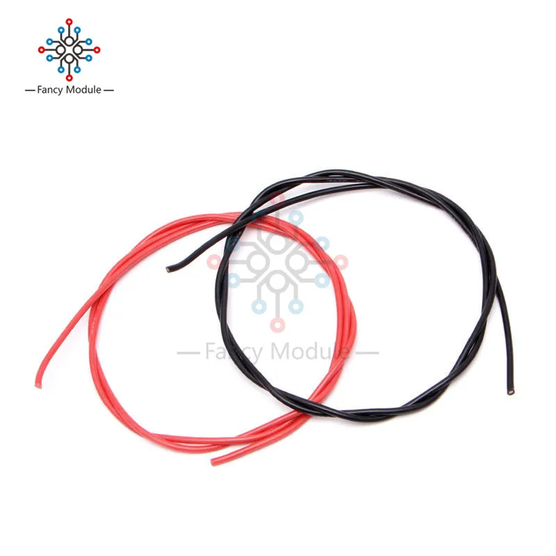 Красный черный 16 AWG гибкий провод для радиоуправляемой модели|copper cable|stranded cablesilicone