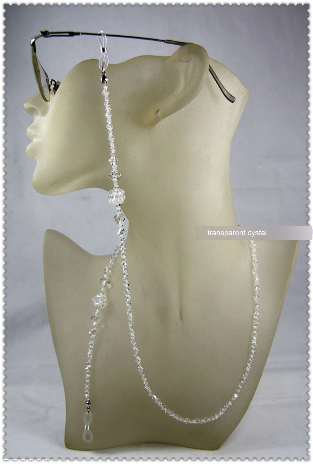 Buy fashion glasses accessories clear beads crystal