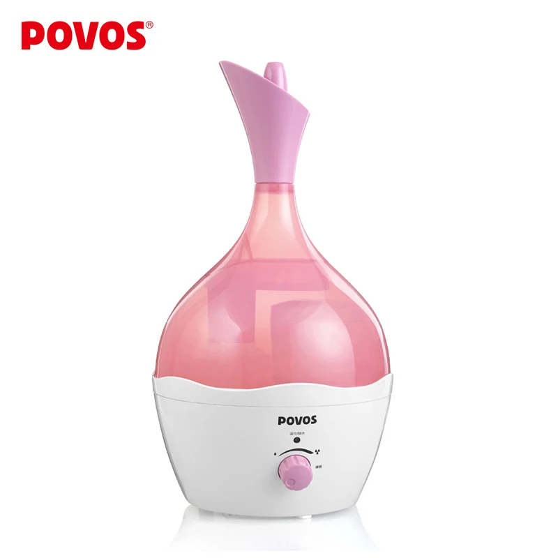 

POVOS Nebulizer Ultrasonic Humidifier Mute Home Air Humidifier Mini Ultrasonic Sterilization30W PW106