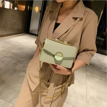 

Luxury Handbags Women Evening Bags 2019 Famous Designer Shoulder Crossbody Bags Personality Chain Small Square Bag Tote Bolsas