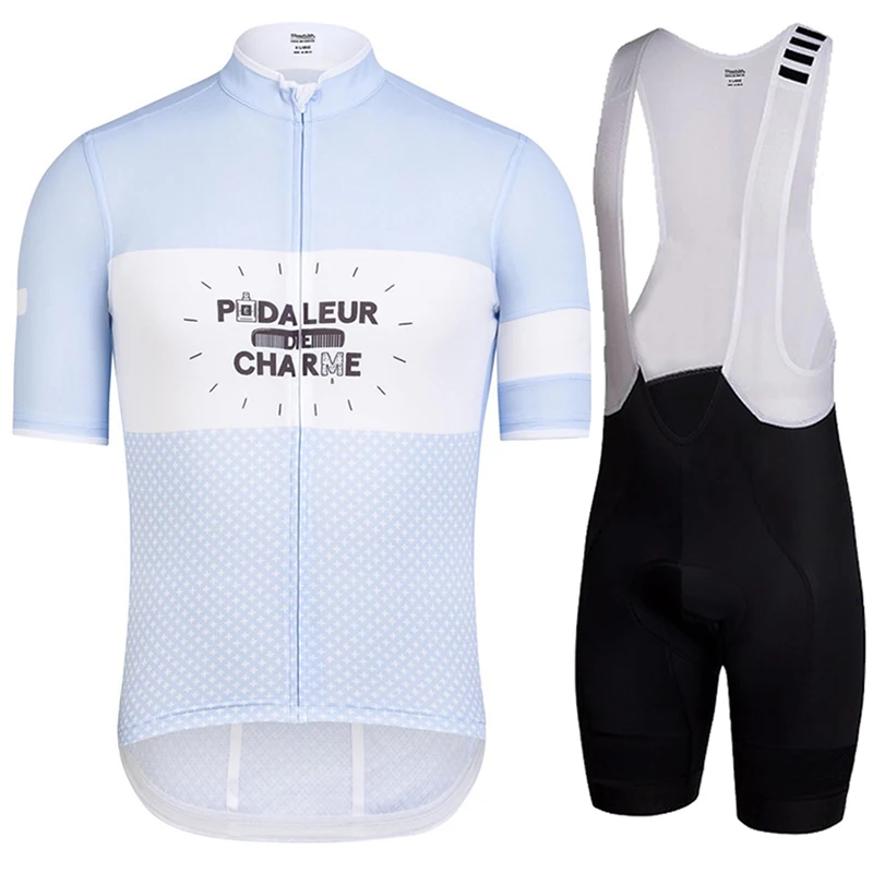 

2018 summer go pro club bike cycling jersey set short sleeve MTB equipaciones ciclismo hombre 2018 verano tenue cycliste homme