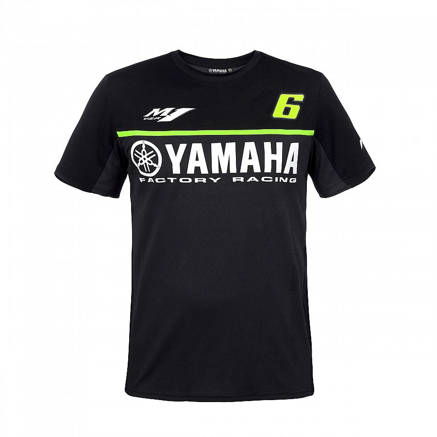 

Moto T-Shirt for Yamaha Racing Team Riding Motorcycle Off-road Cycling Black T