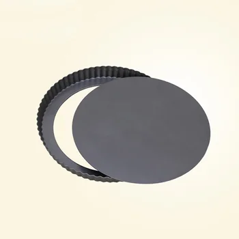 

1 Pcs Non-stick With Removable Bottom Cake Mold Pizza Pan DIY Bakeware Baking Mold Christmas Baking Dishes