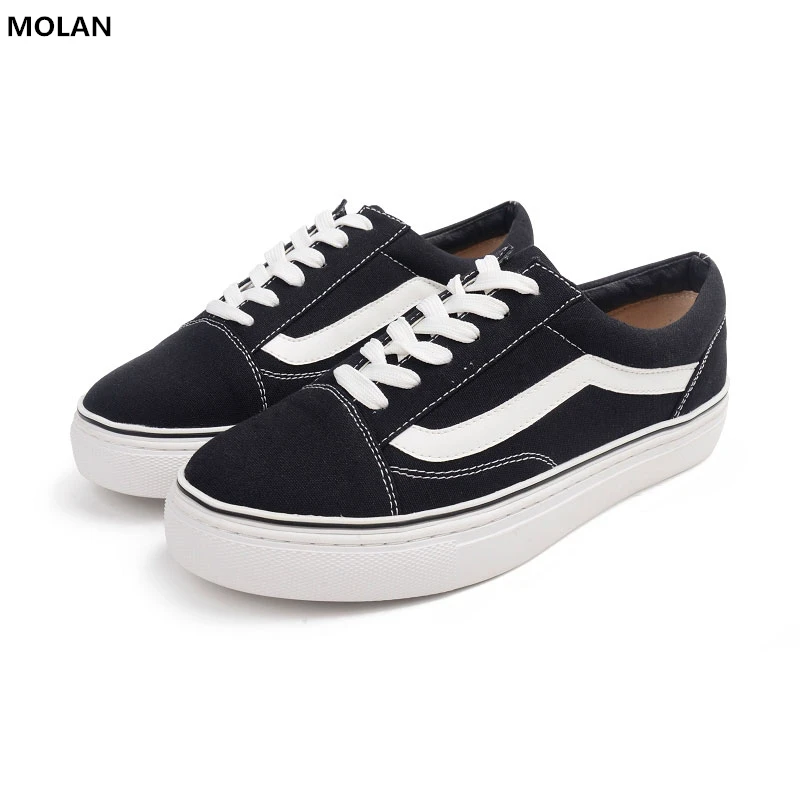 MOLAN Marque Superstar Haute Qualité Noir Glissement Sur des Oisifs Femme chaussures Croix-attaché Appartements Plate-Forme 3 CM Casual Grande taille ... MOLAN Marque Superstar Haute Qualité Noir Glissement Sur des Oisifs Femme chaussures Croix-attaché Appartements Plate-Forme 3 CM Casual Grande taille ...