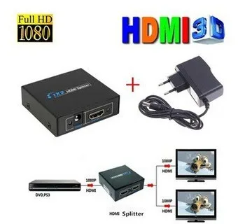 HDCP HDMI Splitter Full HD 1080p Video HDMI Switch