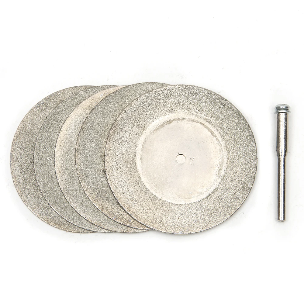 Цена оптовой продажи 5 шт. 50 мм алмазные диски и сверло для роторный инструмент Dremel камень лезвие