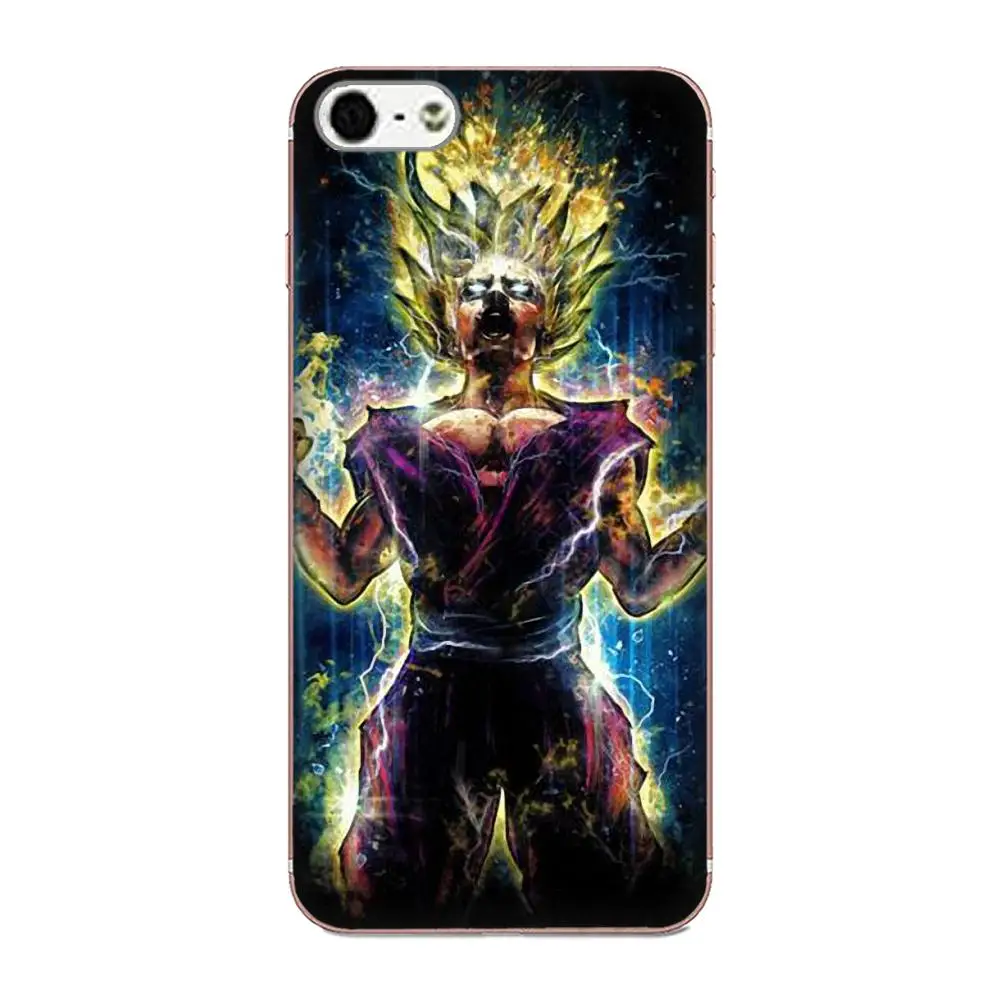 Роспись для Apple IPhone X XS Max XR 4 4S 5 5C 5S SE 6 S 7 8 плюс Dragon Ball супер|Чехлы-накладки| |