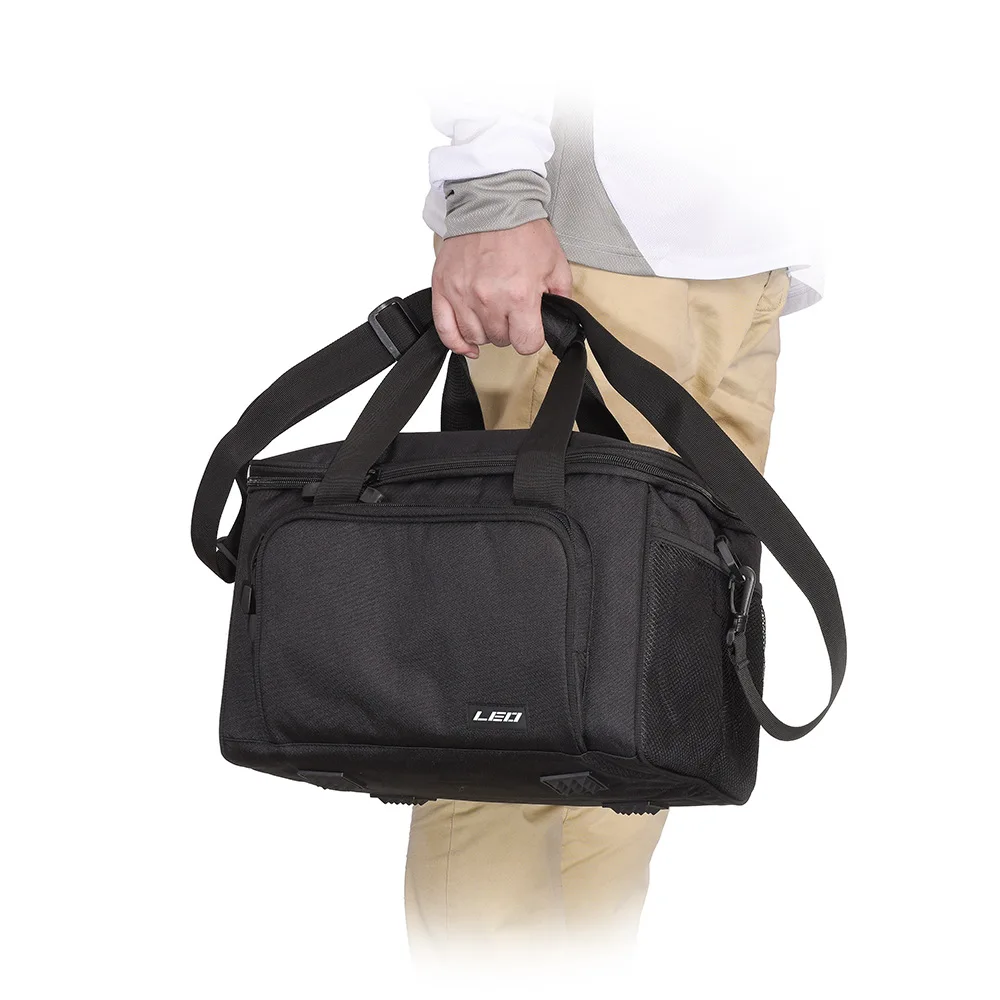 Bolsa de Pesca Pano ao ar Quadrado Lona Isca Crossbody Oxford Livre Fotografia Pesca Equipamento Frete Grátis 27 Cheap Bolsas de pesca