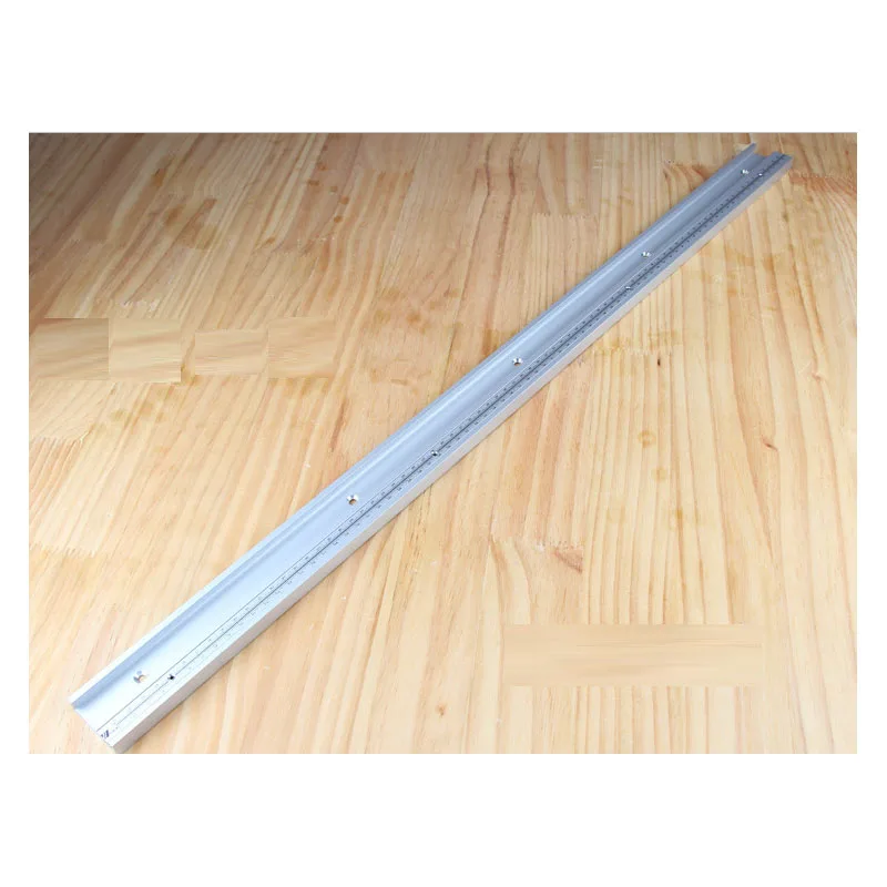 

T-Slot Track Woodworking Table Helper for Saw Moving with Metric Scales Guide Rail