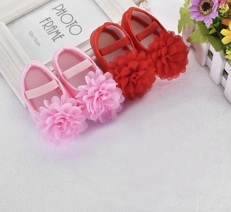Новейшая детская обувь принцессы для маленьких девочек; нескользящая обувь для малышей с мягкой подошвой; 0-18m CP