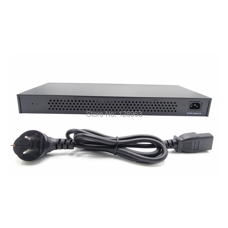 Ручной сетевой коммутатор 24 порта 1000 м гигабитный ethernet для ip камеры. Ip телефон