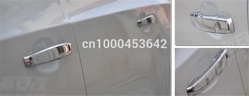 Dongzhen Chrome дверные ручки Обложка отделка под давлением Внешний подходит для Malibu 2012- 4 шт