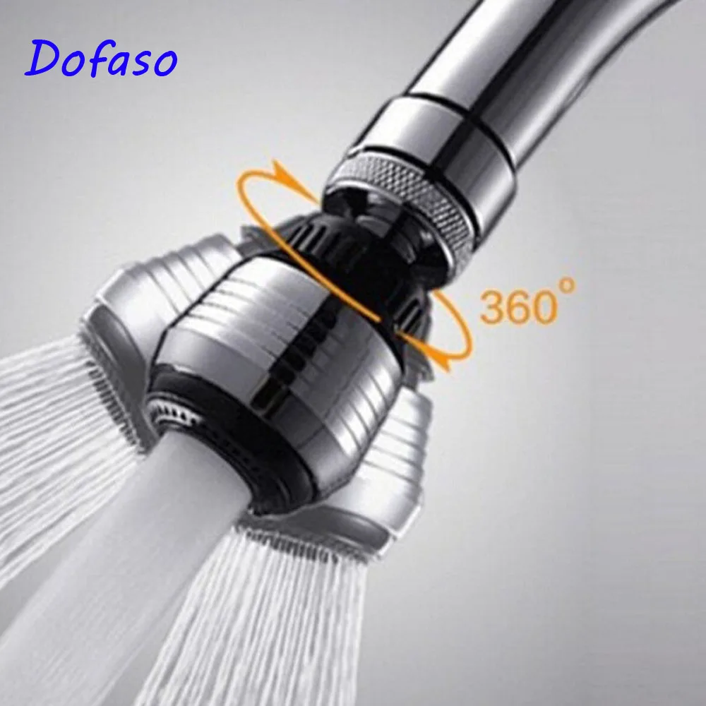 

Dofaso kitchen 360 rotate Water Bubbler Swivel Head Saving Tap bath Faucet Aerator Connector Diffuser Filter Nozzle Water Saving