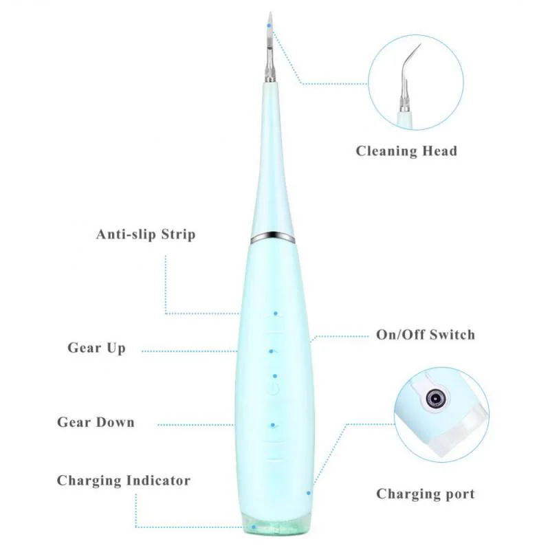 Jet SPA Очистка зубов удаляет зубной налет Calculus Электрический стоматологический Flosser беспроводной стоматологический инструмент для удаления воды