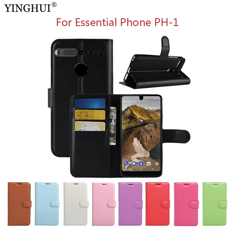 For Essential Phone PH 1 Case Cover 5.71" Luxury Wallet PU