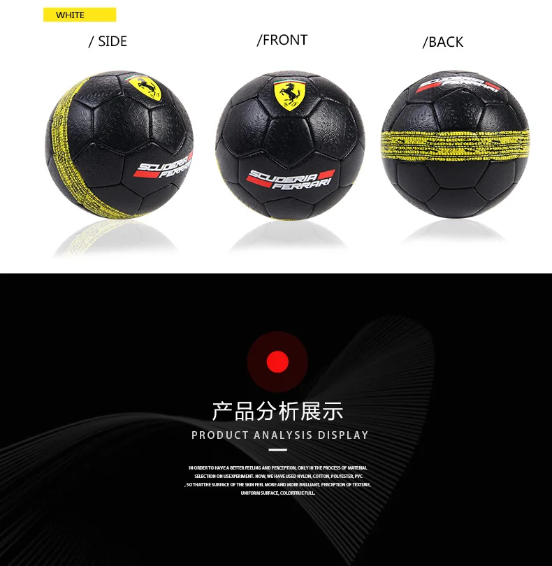 official size 5 football ball PVC tire pattern sewing match training soccer ball football equipment free shipping (5)