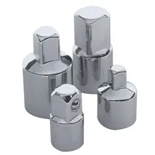 4 в 1 1/2x3/8 3/8x1/4 3/8x1/2 1/4x3/8 гнездо редукторы Адаптеры Набор инструментов гаражные механики инженеры DIY гаджеты