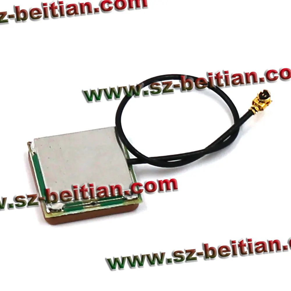 BEITIAN 28db IPEX gps+ ГЛОНАСС двойная активная внутренняя gps антенна 18*18*5 мм BT-18A