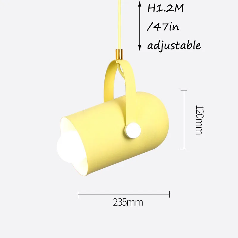 Post Modern Adjustable Spot Pendant Light Shop Mall Hanging Drop Lights Indoor Decorative Pendant Lamp Home Lights Suspension Pendant Lamps  (8)