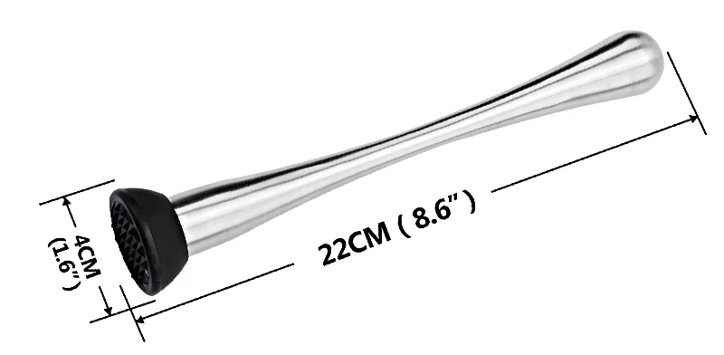 OBR сломанной смешивания коктейлей и коктейльные палочки Нержавеющая сталь молоток для колки льда металла пресс перемешать инструменты для барменов
