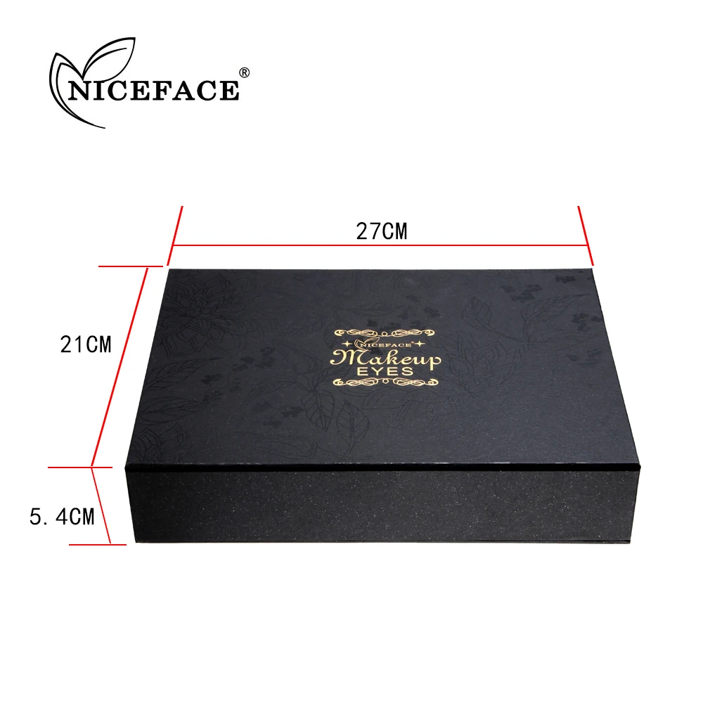 NICEFACE(Рождественский подарок) блеск глаз Макияж Порошок Подводка для глаз Тушь для ресниц Накладные ресницы Тени Набор для подводки набор красоты