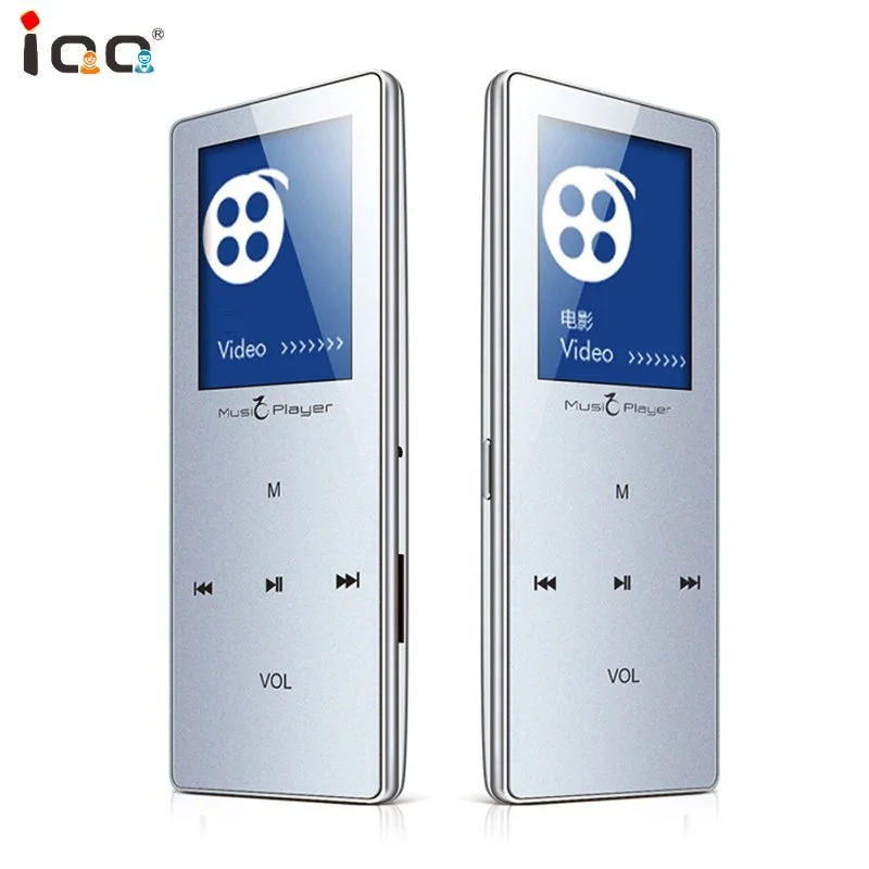 MP4 плеер IQQ X01 тонкий металлический беспроводной Bluetooth радиоприемник с поддержкой