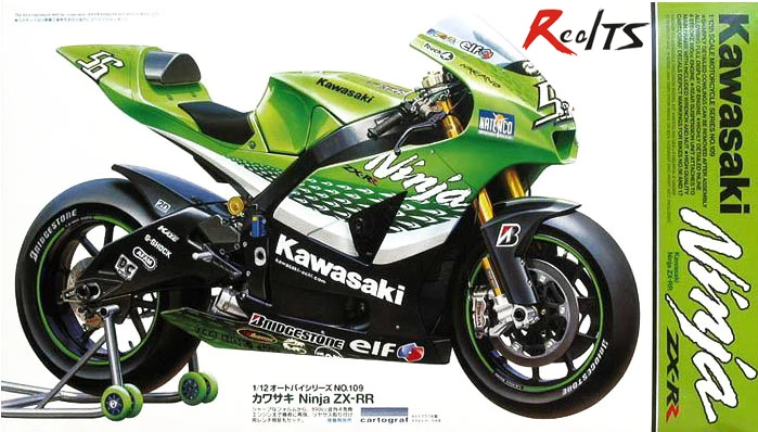 RealTS Tamiya 1/12 Kawasaki Ninja ZX-RR пластиковая модель мотоцикла комплект 14109