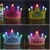 Mix Color Luminous Led Birthday Cap Hat King Princess Crown Led Birthday Party Decorations Kids Christmas Decorations For Home