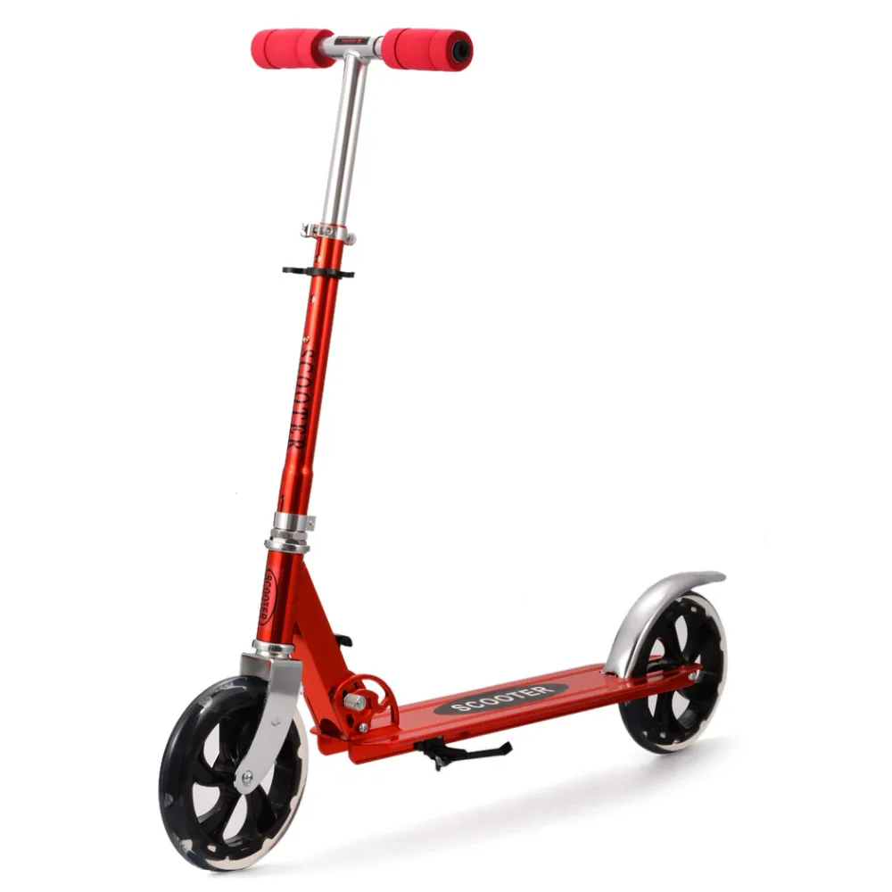 NEW Aluminum Alloy Foot Scooters Adult Children Scooter Kick scooters Adjustable Folding