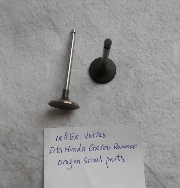 IN & EX VALVES SET HONDA GX100 RAMMER 2