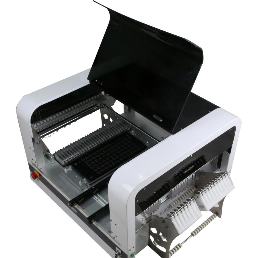 desktop pick and place machine NeoDen4,with auto rail,30 tape reel